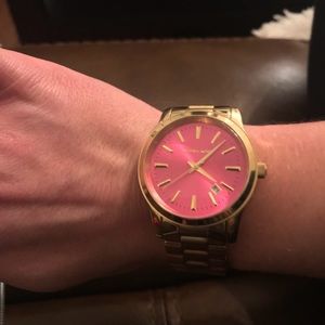 Gorgeous authentic pink Michael Korda Watch! 💞